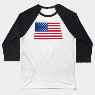 North Dakota USA Baseball T-Shirt